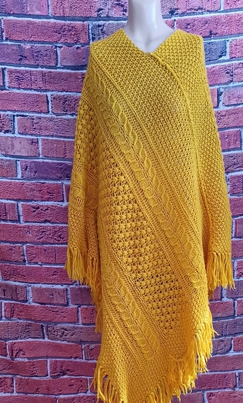 VINTAGE PONCHO - Picture 2 of 6